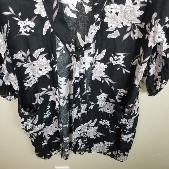 Spiritual Gangster Womens OS Kimono Top Cardigan F - Picture 4 of 8